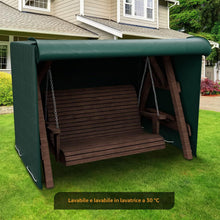 Carica l'immagine nel visualizzatore di Gallery, Coperchio di Protezione con Zip di Chiusura per Il Giardino Swing