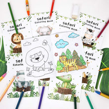 Carica l'immagine nel visualizzatore di Gallery, Heboland Mini Libri da Colorare per Bambini, Formato A6, 24 pezzi