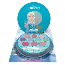Carica l'immagine nel visualizzatore di Gallery, Lip Smacker Frozen Shimmer Color Palette, Set Trucchi Bambina di Frozen in 12-Pezzi, Creme Scintillanti, Pennelli per Fa