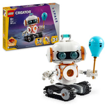Carica l'immagine nel visualizzatore di Gallery, LEGO Creator 3 in 1 Robot Spaziale Giocattolo - Si Trasforma in Cane o in Razzo - Set di Costruzioni per Bambini, Bambine, Ragazzi e Ragazze da 8 Anni - Idea Regalo di Compleanno Creativa - 31164