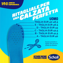 Carica l'immagine nel visualizzatore di Gallery, Dr. Scholl's Solette GelActiv Scarpe Casual e Sneakers, Solette in Memory Foam con Tecnologia GelWave Ammortizzante, Comfort per Piedi Comodi Tutto il Giorno, Taglia 40-46.5, Ritagliabili