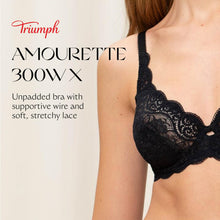 Carica l'immagine nel visualizzatore di Gallery, Triumph Amourette 300 W X, Reggiseno con Ferretto Donna, Nero, 4D