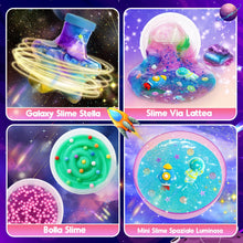 Carica l'immagine nel visualizzatore di Gallery, iKidiki Slime per Bambini, Giochi Bambina 6 7 8 9 10 11 12 Anni Femmina Galaxy Slime Fluffy Regalo Bimba 6-12 Anni Femmi