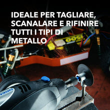 Carica l'immagine nel visualizzatore di Gallery, Dremel EZ SpeedClic SC456B Metal Cutting Wheel 12-pack, 12 dischi da taglio con 38 mm di diametro per utensili rotativi