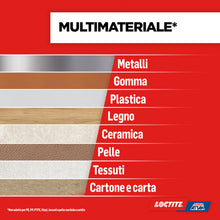 Carica l'immagine nel visualizzatore di Gallery, Loctite Super Attak Original Bipack, Colla liquida trasparente in confezione convenienza, Adesivo per gomma, metallo, ce