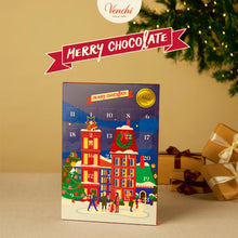 Carica l'immagine nel visualizzatore di Gallery, Venchi, Calendario Avvento 2025 Classico, 24 Cioccolatini Assortiti Granblend Latte e Extra Fondente 75%, Edizione Limitata, 181 Gr, Senza Glutine, Senza Coloranti e Conservanti, Idea Regalo Natale