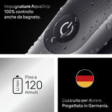 Carica l'immagine nel visualizzatore di Gallery, Braun Rasoio Elettrico Barba e Capelli Serie 7, Accessori AIO7585 Grigio