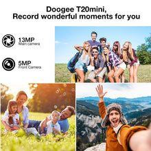 Carica l&#39;immagine nel visualizzatore di Gallery, DOOGEE T20 MINI Tablet Android 14, Tablet 8 Pollici, Widevine L1, 9 GB+128 GB/TF 1TB, T606, 5060mAh, Tablet in Offerta, 5G WiFi, 13MP+5MP, Tablet 4G LTE/OTG/GPS/BT 5.0/Gaming Tablet, Tablet Con SIM