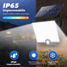 Carica l'immagine nel visualizzatore di Gallery, Pxwaxpy 1 Pezzi-Luce Solare LED Esterno [204LED] Lampada Solare da Esterno con Sensore di Movimento, IP65 Impermeabile F