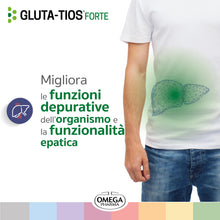 Carica l'immagine nel visualizzatore di Gallery, GLUTA-TIOS® FORTE, Depurativo con Glutatione e Cardo Mariano | Omega Pharma