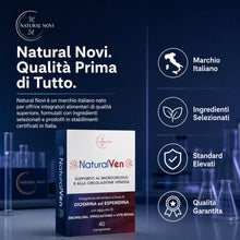 Carica l'immagine nel visualizzatore di Gallery, NaturalVen - Diosmina Esperidina Alto Dosaggio 500 mg con Bromelina 2500 GDU/g, Ippocastano, Vite Rossa - integratore Ve