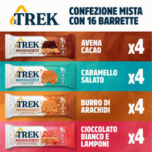 Carica l'immagine nel visualizzatore di Gallery, JB's TREK Barretta Proteica di Avena Confezione Mista Vegane 16 x 50g