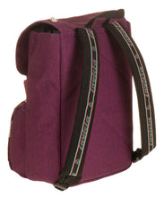 Carica l&#39;immagine nel visualizzatore di Gallery, Zaino INVICTA - JOLLY SOLID - SMALL, Viola - Ufficio, Viaggio e Tempo Libero - Tasca Porta PC - Zainetto Donna - 100% Eco Material