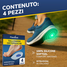 Carica l'immagine nel visualizzatore di Gallery, Talloniera in Silicone 4 Pezzi per Tallonite