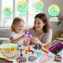 Carica l'immagine nel visualizzatore di Gallery, Sundaymot 5000 Pezzi Lavoretti Creativi per Bambini, Art Craft Set
