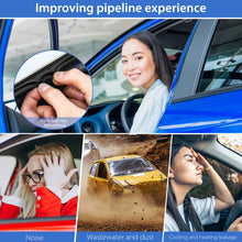 Carica l'immagine nel visualizzatore di Gallery, 5M Guarnizione autoadesiva in gomma striscia sigillante adatta per porte auto cofano e portellone insonorizzante e impermeabile universale.