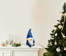 Carica l&#39;immagine nel visualizzatore di Gallery, Inter | Gnomo Natale Arredo | 30 Cm | Nero/Azzurro| Prodotto Ufficiale