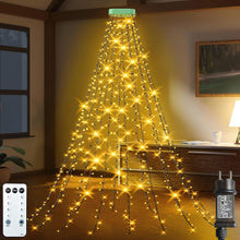 Carica l'immagine nel visualizzatore di Gallery, GYLEFY 2M Luci Albero di Natale per Decorazioni Natalizie, Bianco Caldo