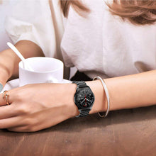 Carica l'immagine nel visualizzatore di Gallery, Compatibile per Cinturino Galaxy Watch 46mm/Gear S3 Frontier/S3 Classic/Galaxy Watch 3 45mm 22mm Acciaio Inossidabile Me