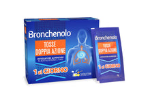 Carica l'immagine nel visualizzatore di Gallery, Bronchenolo Tosse Doppia Azione per la Tosse al Miele e Limone 10 Bustine - 979373976