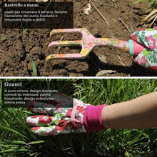 Carica l'immagine nel visualizzatore di Gallery, Set di Attrezzi da Giardinaggio, Kit Giardinaggio di Attrezzi Manuali da Floreale Giardino da 16 Pezzi, Regali da Giardinaggio per Donne e Uomini, Attrezzi da Giardinaggio per Impieghi Gravosi