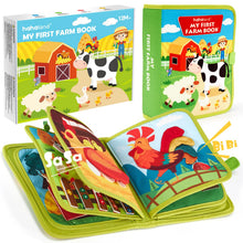 Carica l'immagine nel visualizzatore di Gallery, hahaland Busy Board Libro Montessori Interattivo 1 Anno - Busy Book Sensoriale Educativo Giochi Montessori 1 2 3 Anni - Pannello di Feltro attività Valigetta Montessori Regalo Bambino