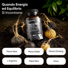Carica l'immagine nel visualizzatore di Gallery, Maca Peruviana, 180 Capsule Vegane, 1 al Giorno (6 Mesi), Estratto 100:1