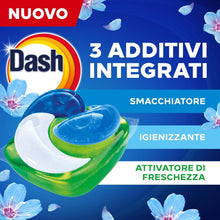 Carica l'immagine nel visualizzatore di Gallery, Dash Power Pods Detersivo Lavatrice In Capsule, 105 Lavaggi(3x35), Freschezza Di Lenor, Risveglio Primaverile, rimuove addirittura gli odori di sudore vecchi di 7 giorni, per una pulizia impeccabile