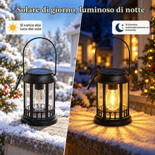 Carica l'immagine nel visualizzatore di Gallery, Yowin 2 Pezzi Lanterne Solari da Esterno, Lanterna Solare da Esterno