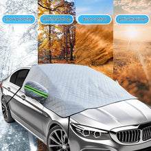 Carica l'immagine nel visualizzatore di Gallery, Copertura Parabrezza Auto, Copri Parabrezza per Auto, Protezione Copri Parabrezza Auto per Inverno e Estate, Anti-Neve, 