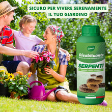 Carica l'immagine nel visualizzatore di Gallery, Gardemia Disabituante Anti Serpenti Granulare 1L Sgradito Azione Naturale Barriera Olfattiva a Vipere Bisce Rettili Giar