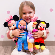 Carica l'immagine nel visualizzatore di Gallery, Cry Babies Tiny Cuddles Disney Minnie, Bambola di Peluche ispirata a Minnie Mouse della Disney, che Piange Lacrime Vere, Giocattolo Regalo per Bambini e Bambine dai 18 Mesi in su