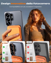 Carica l'immagine nel visualizzatore di Gallery, TOCOL Cover per Samsung Galaxy S26 Ultra Custodia con Supporto, Compatibile con MagSafe, Anello Magnetico Incorporato, C