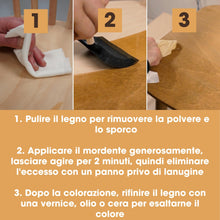 Carica l'immagine nel visualizzatore di Gallery, Furniture Clinic Mordente per il legno (teak) - Ad asciugatura rapida, altamente concentrato e facile da applicare - Mor
