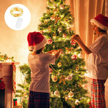 Carica l'immagine nel visualizzatore di Gallery, Luci Stringa con Batteria Filo Di Rame Lucine Decorative, 1M 10LED Luci Led Micro Catena Luminosa Di Lampada d'Atmosfera