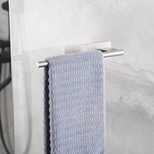 Carica l'immagine nel visualizzatore di Gallery, Porta Asciugamani Bagno Adesivo, Portasciugamani Adesivo Bagno, Porta Salviette da parete per Cucina in Acciaio Inox, Ar