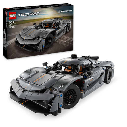 LEGO Technic Hypercar Koenigsegg Jesko Absolut Grigia, Modellino di Auto da Costruire, Macchina Giocattolo per Bambini e Bambine da 10 Anni, Idea Regalo per Fan delle Supercar e dei Veicoli 42173