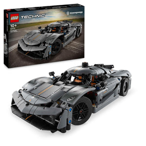 LEGO Technic Hypercar Koenigsegg Jesko Absolut Grigia, Modellino di Auto da Costruire, Macchina Giocattolo per Bambini e Bambine da 10 Anni, Idea Regalo per Fan delle Supercar e dei Veicoli 42173