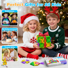 Carica l'immagine nel visualizzatore di Gallery, Subtail 54PCS Mini Costruzioni Magnetici da Viaggio per Bambini 3-8 Anni