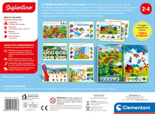 Carica l'immagine nel visualizzatore di Gallery, Clementoni - Sapientino La Penna Interattiva, Vado al Nido, Schede Educative e Penna Parlante, Gioco Educativo 2 Anni, Elettronico Parlante, Batterie Incluse, Made in Italy, 16457