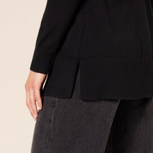 Carica l'immagine nel visualizzatore di Gallery, Amazon Essentials Cardigan Leggero Aperto sul Davanti (Disponibile in Taglie Forti) Donna, Nero, XXL