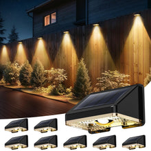 Carica l'immagine nel visualizzatore di Gallery, Luci da Esterno Giardino 8 Pezzi Lampade Solari da Giardino Bianco Caldo Luce Solare LED Impermeabile Creando un'atmosfe