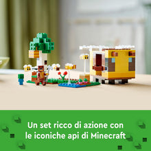 Carica l'immagine nel visualizzatore di Gallery, LEGO 21241 Minecraft Il Cottage dell’Ape, Modellino da Costruire della Fattoria, Giochi per Bambini, Bambine, Ragazzi e Ragazze con Bimbo Zombie e Animali Giocattolo, Idee Regalo