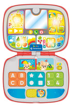 Carica l'immagine nel visualizzatore di Gallery, Baby Clementoni - 17677 - Laptop Amici Animali, Gioco Interattivo 9 mesi, Centro Attività e Computer Educativo per Bambini (Versione in Italiano)