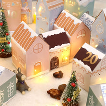 Carica l&#39;immagine nel visualizzatore di Gallery, Kesote Calendario Avvento Fai da Te, 24 Calendario Avvento da Riempire, Scatole Natalizie con Diversi Disegni Natalizi Scatoline per Regali Piccoli Natalizi, Colori Morandi