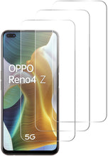 Carica l'immagine nel visualizzatore di Gallery, Vetro Temperato per Oppo Reno 4 Z 5G [3 Pezzi] Vetrino Protettivo Pellicola Protezione Schermo