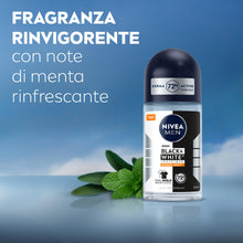 Carica l'immagine nel visualizzatore di Gallery, NIVEA MEN Black &amp; White Ultimate Impact Roll-On, 50 ml