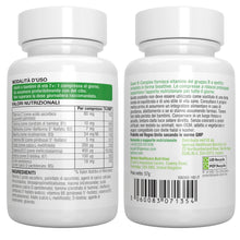 Carica l'immagine nel visualizzatore di Gallery, Igennus Super B Complex - Complesso Vitamina B Metilato, 180 Compresse