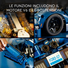 Carica l'immagine nel visualizzatore di Gallery, LEGO Technic Ford GT 2022, Kit Modellino di Auto da Costruire per Adulti, Idea Regalo per Uomo, Donna, Lui, Lei, Marito o Moglie, Supercar in Scala 1:12 con Dettagli Originali, Set da Collezione 42154