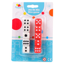 Carica l'immagine nel visualizzatore di Gallery, FLYPOP'S - Dadi - Gioco di Dadi - 140468LIN - Rosso e Bianco - Plastica - Da 2 a 6 Giocatori - Giochi da Tavolo - Yam's - Chance - 1,4 cm x 1,4 cm - A partire dai 5 anni